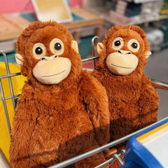 Realistic Orangutan Doll Soft Plush Stuffed Animal Long Arm Monkey