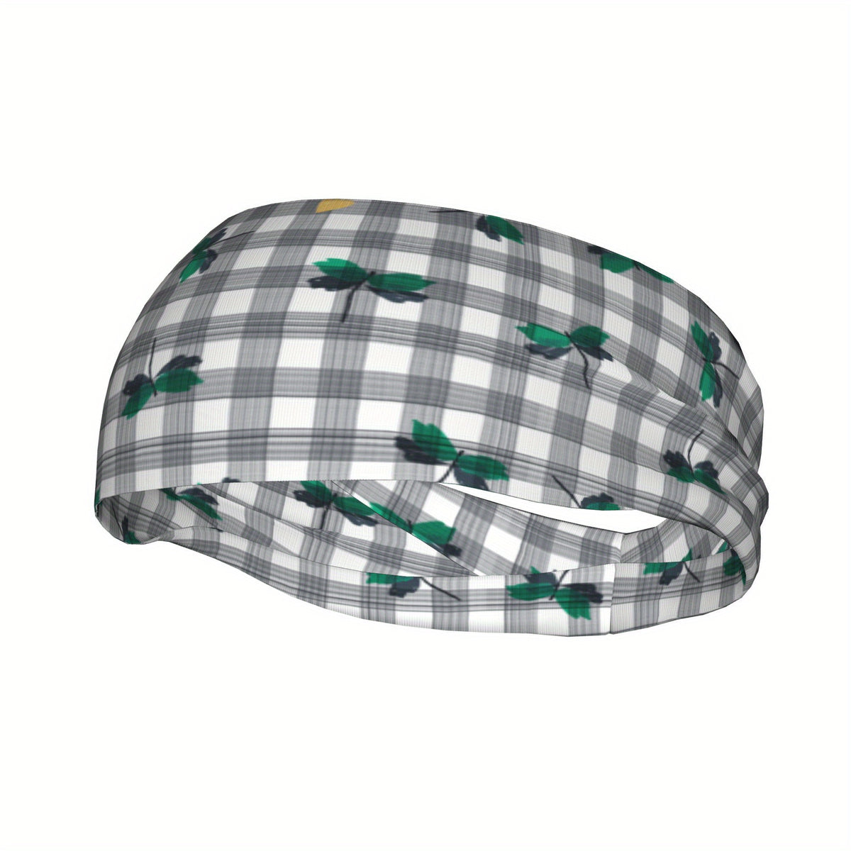 Signature Check Plaid Headband for Sport & Casual Outfits