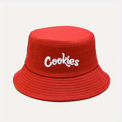 COOKIES Bucket Hat Outdoor Sun Cap Packable Travel Beach Hat