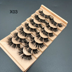 Natural Cluster Lashes Extensions Wispy False Eyelashes 3D DIY 7 Pairs