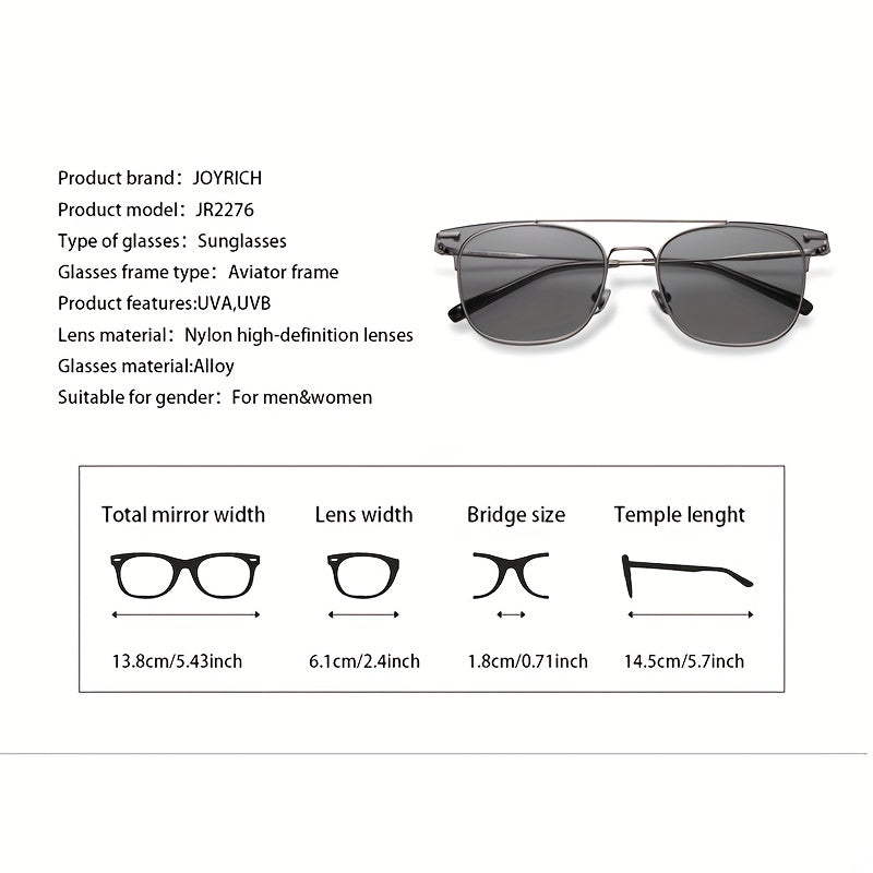 Men's Casual Sunglasses UV Protection for Party Holiday Festivals