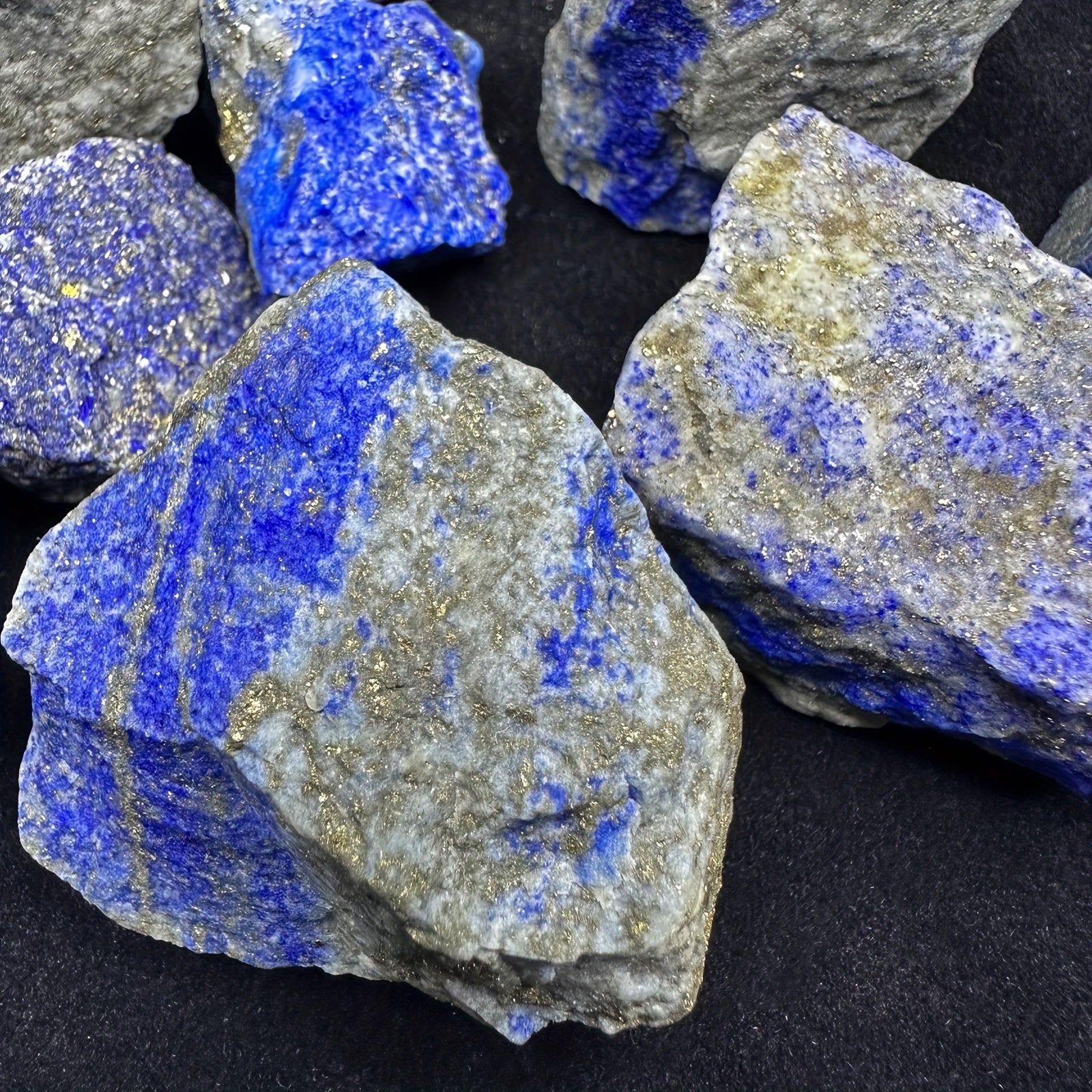 Natural Lapis Lazuli Rough Aroma Stone - Fish Tank Decor