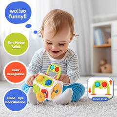 10 in 1 Busy Cube Interactive Toy for Youngsters