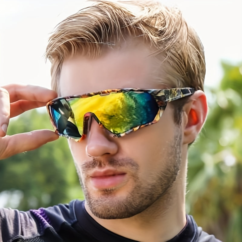 Men's Outdoor Bicycle Glasses Sports Cycling Sun Glasses Multicolor Bike Eyewear