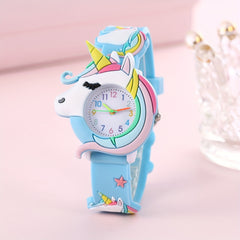 Kids Unicorn Silicone Watch Gift