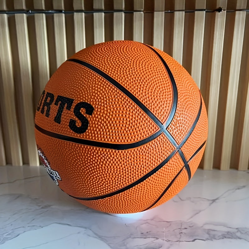 Rubber Ball No 7 Students' Basketball Training Camp Wear-resistant
