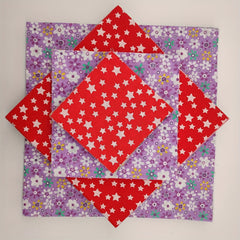 56pcs Square Patchwork Cloth Group Pre cut DIY Cloth Pieces 4 Specifications