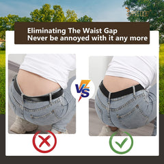 2pcs Women Invisible Elastic Belt for Jeans Pants Dresses