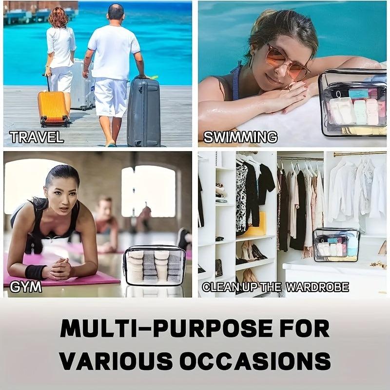 Minimalist Beach Bag Accessories Zipper Portable Mini Bag