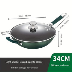 Non Stick Cast Iron Skillet Egg Fry Pan For Gas Stove Top And Induction Cooker