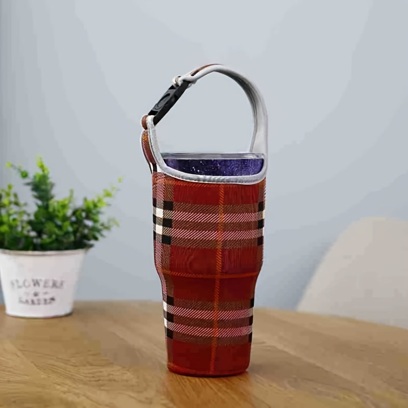 30oz Cup Sleeve with Carry Handle, Anti-scalding Water Cup Sleeve
