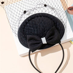 Wedding Tea Hats 20s 50s Fascinator Ribbons Flower British Bridal Hat