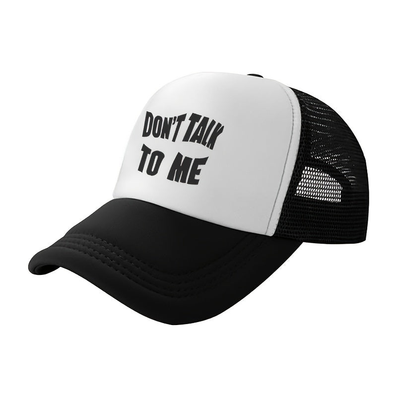 Unisex Mesh Baseball Cap Sun Screen Trucker Hat