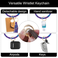 Leather Tassel Keychain for Women & Girls - Car Accessory Key Ring