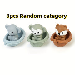 Kids Bathroom Stackable Floating Boat Toy Set