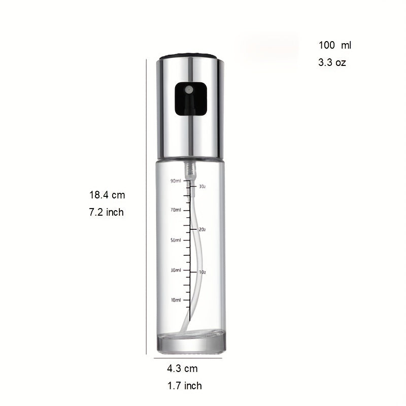 Glass Olive Sprayer Mister Press Bottle for Cooking