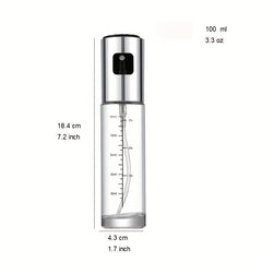 Glass Olive Sprayer Mister Press Bottle for Cooking