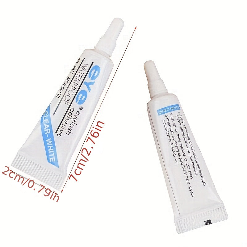 Waterproof Eyelash Adhesive Glue Strong Hold Clear 4g
