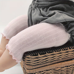 Baby Girls Cotton Mesh Breathable Pantyhose Solid Pants Tights Leggings