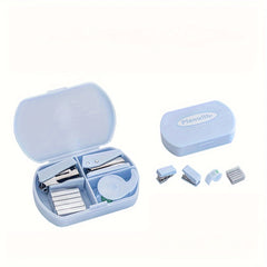 Mini Office Kit: Notebook, Stapler, Hole Puncher, Tape Machine