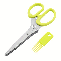 1pc Stainless Steel Kitchen Restaurant Shredder Scissors
