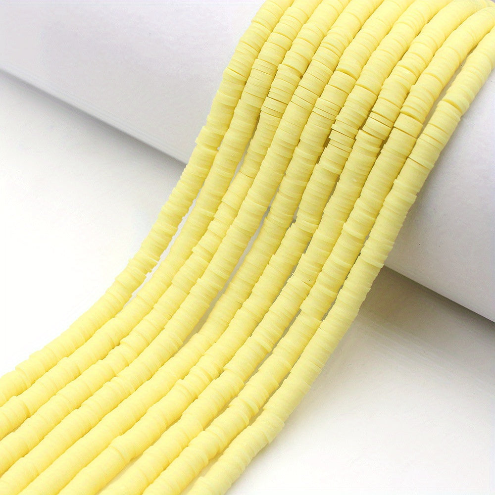 6mm Luminous Polymer Clay Beads for Jewelry Making DIY Bracelets