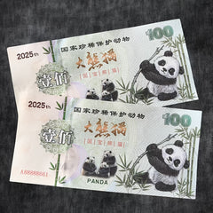 Giant Panda Collectible Banknotes Set