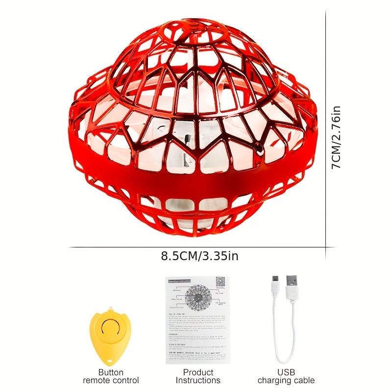 Toy Flying Gyroscope Magic Spinning Ball Rotating Hovering Flight Ball