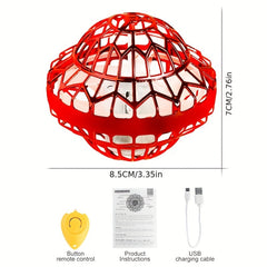 Toy Flying Gyroscope Magic Spinning Ball Rotating Hovering Flight Ball