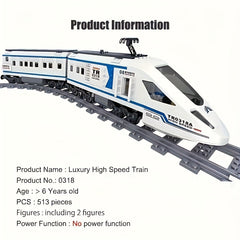 Train Maintenance Building Blocks Toy Set