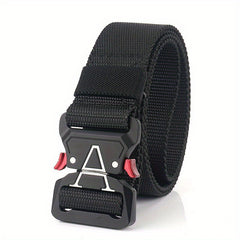  Tactical Belt Multifunction Adjustable Military Nylon Canvas Belt