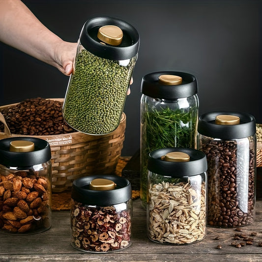 High Vacuum Glass Jar for Freshness and Anti Oxidation