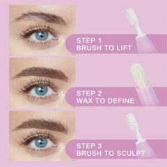 Waterproof Eyebrow Wax Pen for Fluffy Eyebrow Styling
