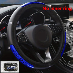 Dragon Auto Steering Wheel Cover 100 Reflective Faux Leather