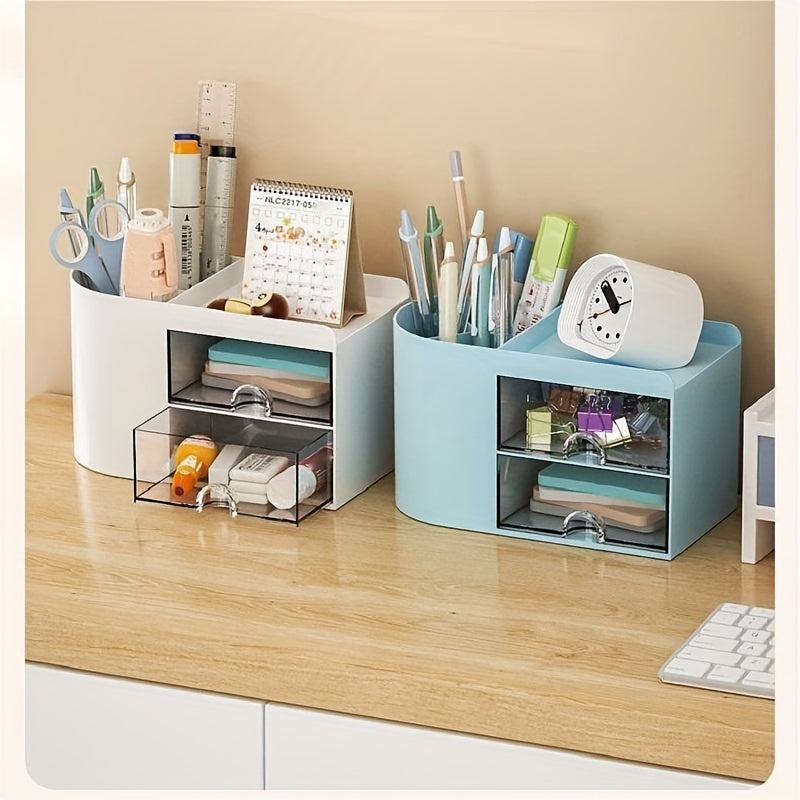 Large Capacity Pencil Holder & Storage Box for Students