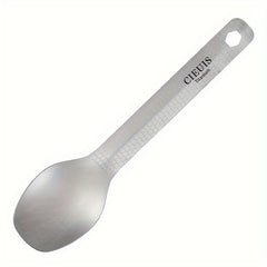 Titanium Dinner Fork and Spoon Set for Camping Hiking Picnic