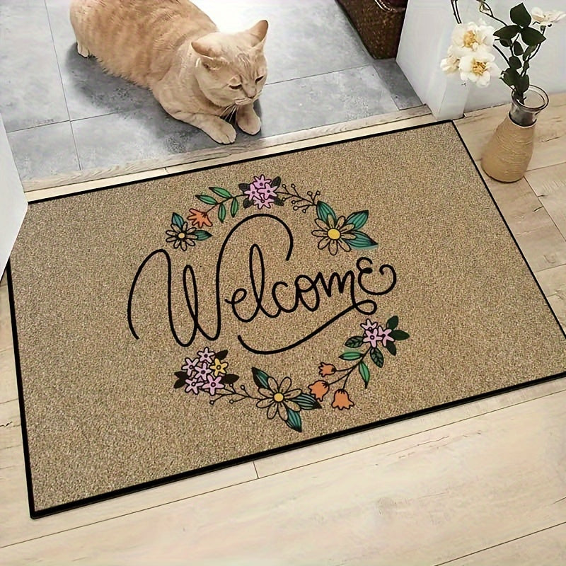 Stylish Welcome Mat for a Warm Home