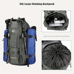 Waterproof Hiking Backpack Camping Mountaineering Climbing Bag