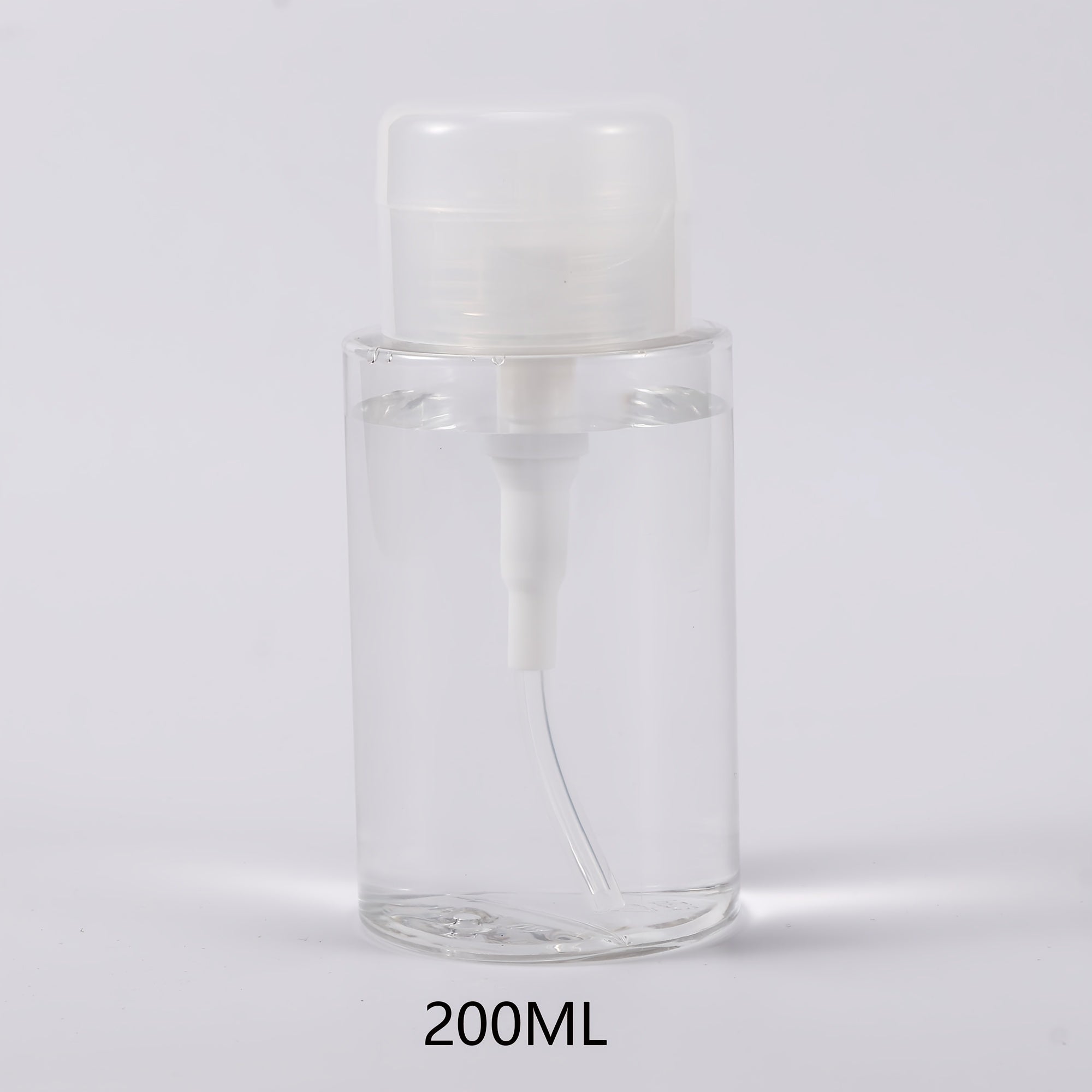 Transparent Lotion Dispenser Travel Bottle - Outdoor Pumping Refillable Pump