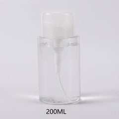 Transparent Lotion Dispenser Travel Bottle - Outdoor Pumping Refillable Pump