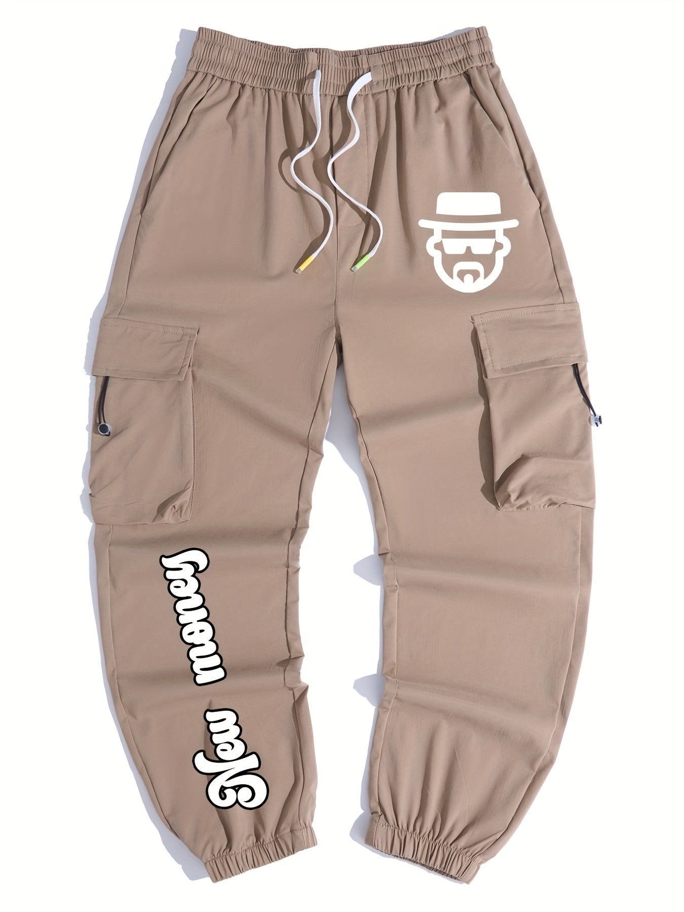 Men's Cargo Pants With Pockets Loose Overalls