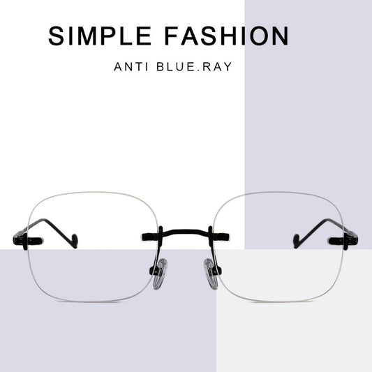 Women's Light Blocking Glasses Frameless Design