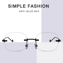 Women's Light Blocking Glasses Frameless Design