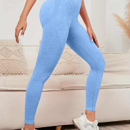 Seamless High Waist Yoga Pants Butt Lifting Fitness Leggings
