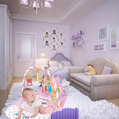 Fun Piano Pedal Gym Play Mat for Baby's Development