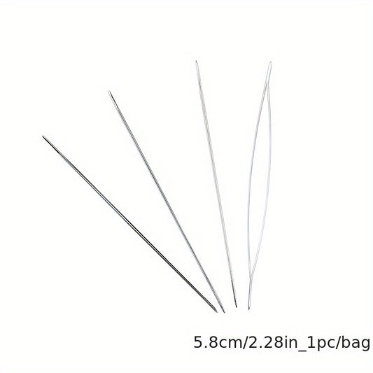 5pcs Beading Needle Set Big Eye Necklace Threading Tool