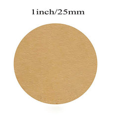 500PCS Round DIY Holiday Baking Stickers