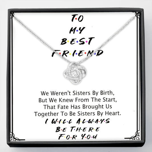 Cubic Zirconia Love Necklace Gift For Her
