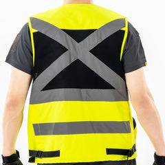 High Visibility Reflective Safety Vest with Engineer Pocket