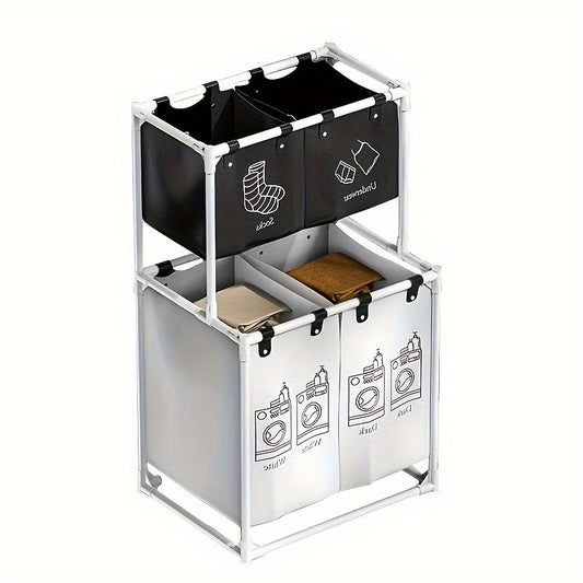 Dirty Clothes Basket Laundry Storage Rack Bathroom Storage Basket